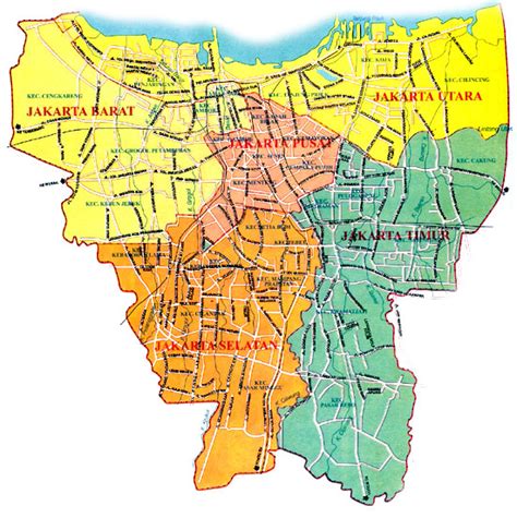 Jakarta terletak di pulau jawa bagian barat. GADO_GADO: Provinsi Jakarta