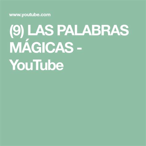 Older versions of oraciones mágicas lite apk also available with us: (9) LAS PALABRAS MÁGICAS - YouTube
