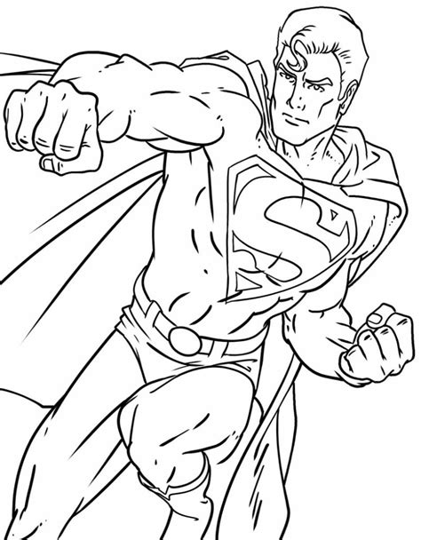 60 Desenhos Do Super Homem Para Colorir Dicas Práticas