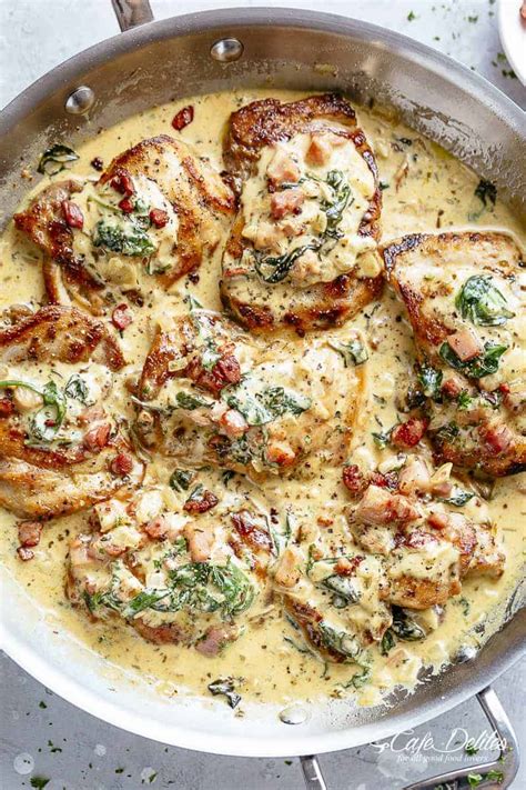 Toss chicken breast in the mustard mixture, transfer to a plate, and let marinate for at least 30 min. Creamy Dijon Chicken - Cafe Delites