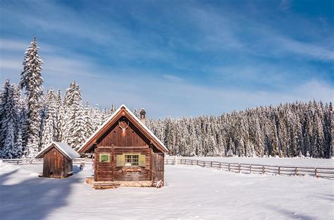 Dreamy Pixel Hunting Cabin In The Winter Forest Dreamy Pixel