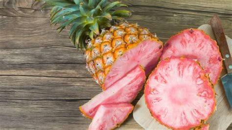 This Is Why These Pink Pineapples Are Sweeter Than The Yellow Ones