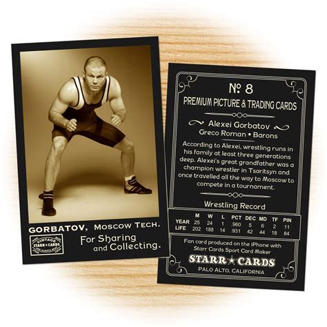 Custom Wrestling Cards Vintage 95 Starr Cards