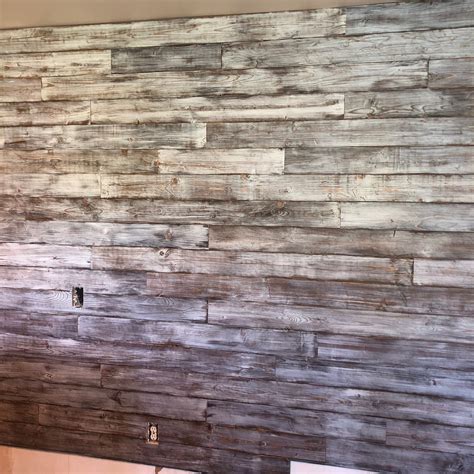 You might notice that our shiplap ceilings have a lighter white wash effect than our walls do. Shiplap Wall Whitewash Wall White Shiplap Shiplap Siding ...