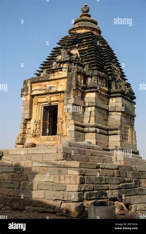 The Brahma Temple In Khajuraho Madhya Pradesh India Forms Part Of