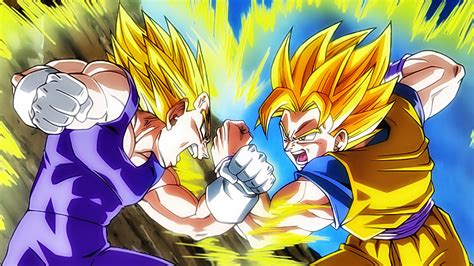Dragon Ball Vegeta Goku Super Saiyan Wallpaper Anime