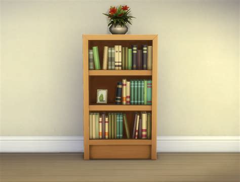 Mod The Sims Single Tile “intellect” Bookcases