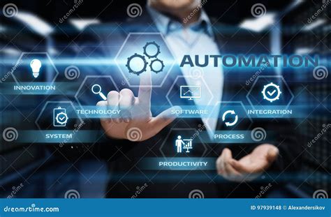 Automation Software Technology Process System Business Concept Stock