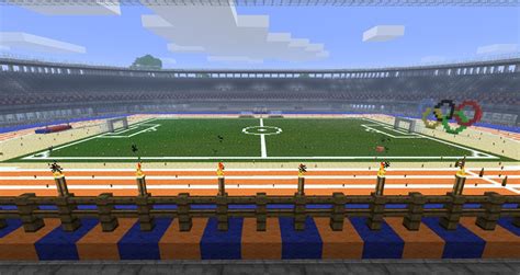 At tokyo stadium before playing mexico on july. Olympic STADIUM ( Soccer) Minecraft Project
