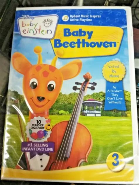 Disney Baby Einstein Beethoven Dvd Upbeat Music Inspires Active