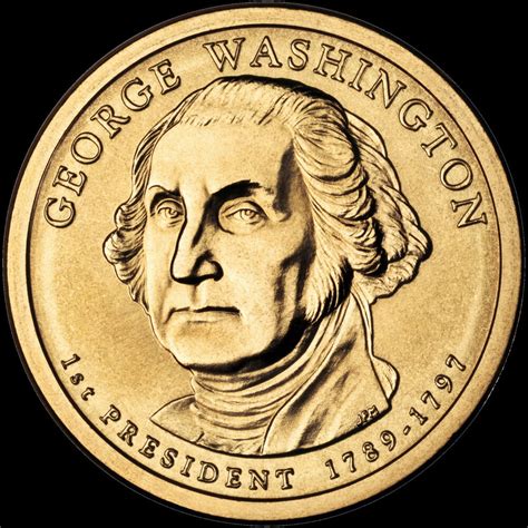 2007 P George Washington Presidential Dollar Brilliant