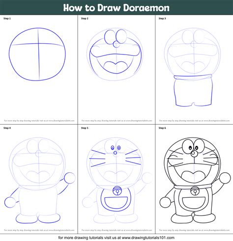 Easy Drawing Of Doraemon