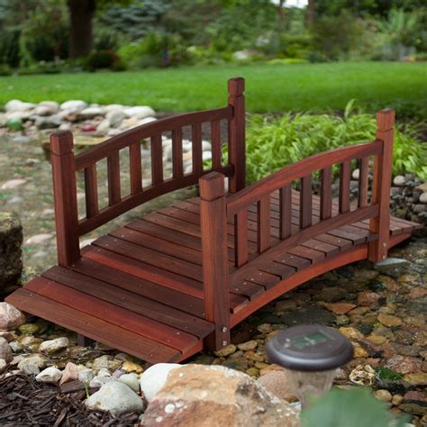 Richmond 4 Ft Garden Bridge Backyard Bridges Outdoor Bridges Outdoor