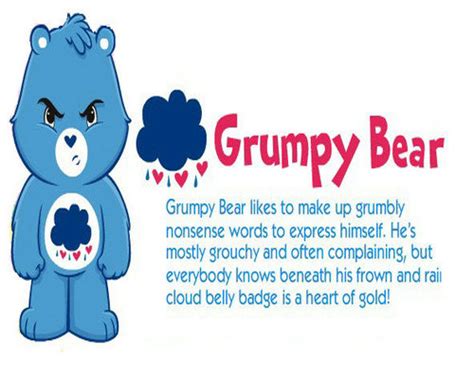 Dink Grumpy Bear