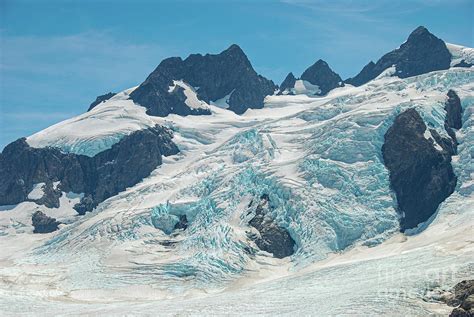 blue glacier on mount olympus in olympic national park 3 photograph by nancy gleason fine art