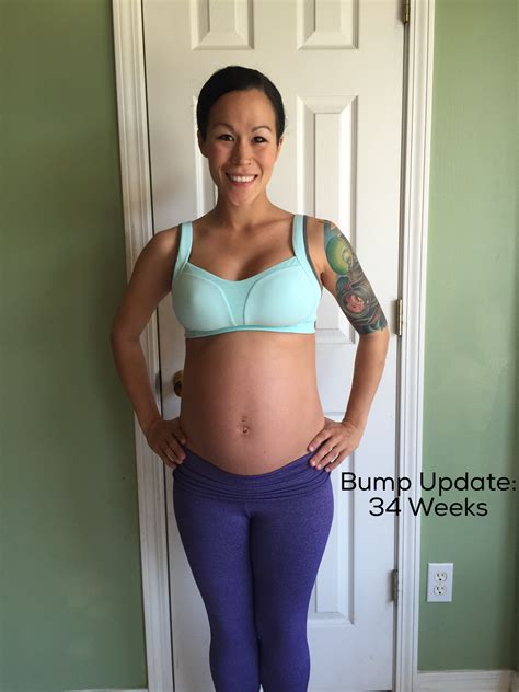PREGNANCY Weeks Bump Update Diary Of A Fit Mommy
