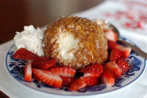So Nothing Goes Unsaid Deep Fried Ice Cream Goodness