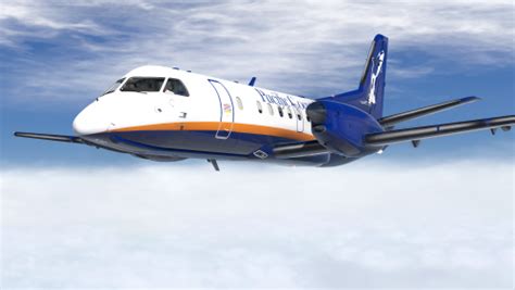 Tell us what you think! LES Saab 340 Pacific Coastal Airlines C-GPCQ - Heavy Metal ...