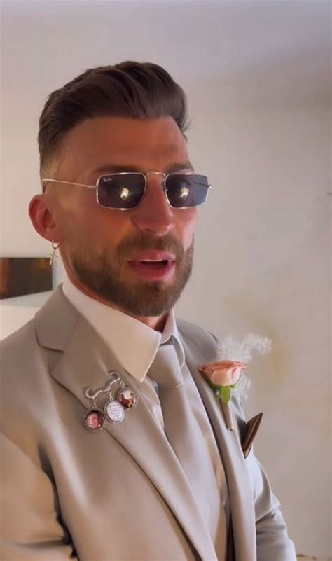 jake quickenden marries sophie church as he shares emotional tribute to late brother and dad