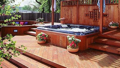 How Do I Decorate My Hot Tub Area Leadersrooms