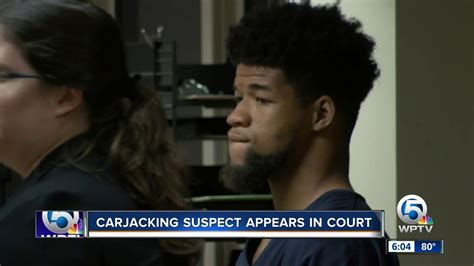 Carjacking Suspect Appears In Court Youtube