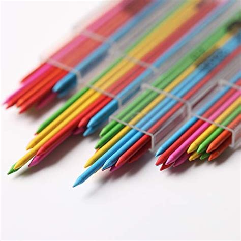 Mr Pen 2mm Lead Refills 48 Pack Colored Pencils 20 Mm Mechanical