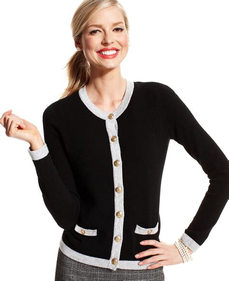 Charter Club Sweater Long Sleeve Cashmere Cardigan Womens Sweaters Macys Sweater Club