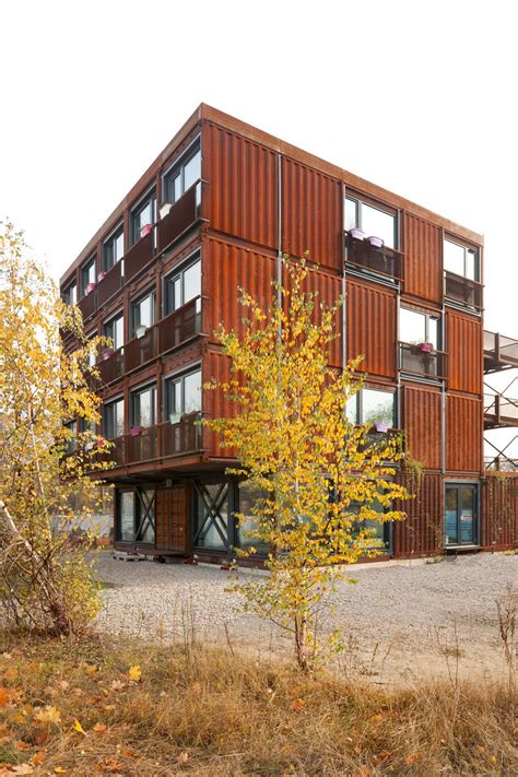 Container haus bewegliches fertighaus für villa, büro, container haus bewegliches fertighaus container haus. Spielerisch und prägnant: Studentendorf von Holzer Kobler ...