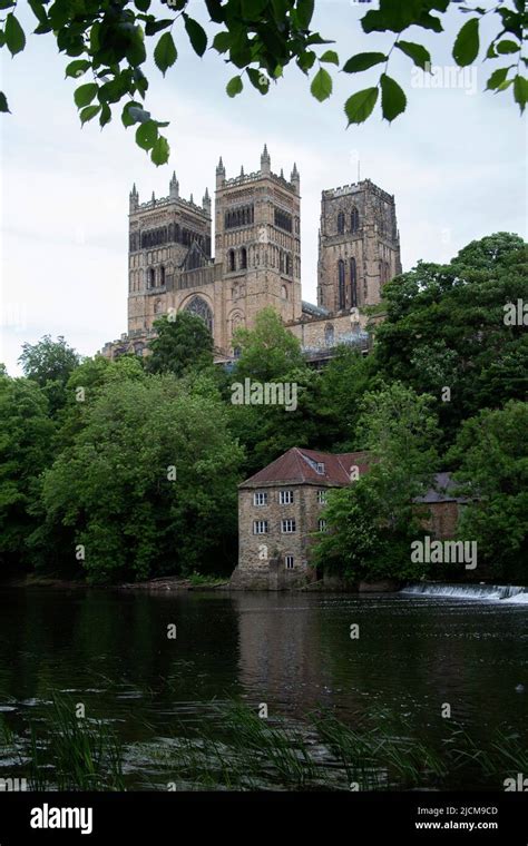 Durham Cathedral And Fulling Mill On The Banks Of The River Wear
