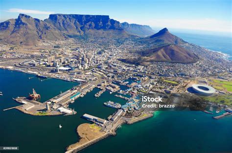 Aerial View Of Cape Town Stock Photo Download Image Now Cape Town