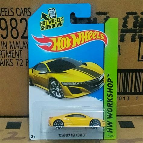 Jual Hotwheels 12 Honda Acura Nsx Concept Yellow Kuning Di Lapak Garasi