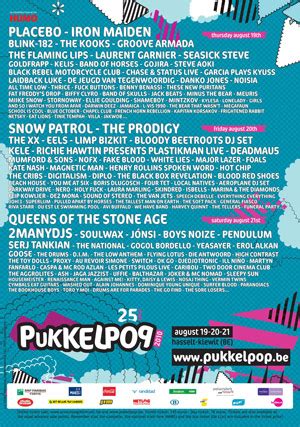 We are mostly loving the eclectic line up, which is every music lover's dream as you can get to hear and see. Pukkelpop 2010