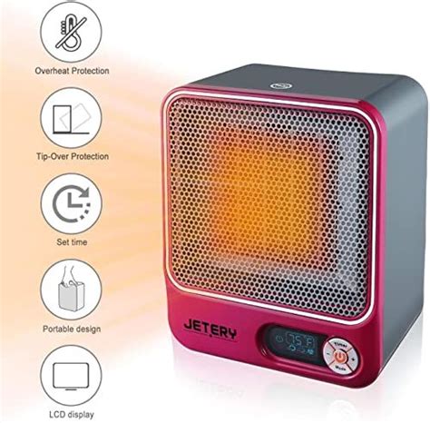 #3 space heater for small room from opolar #5 electric ceramic 1500w/800w safe oscillating heater with adjustable thermostat for small room see our safest space heater for bedroom option in the safest space heater guide at the top of. Best Seller JETERY 1500W PTC Space Heater, Heating System ...