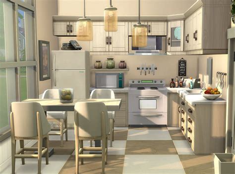 Pin By Eric Ngando On Kitchen Ideas Sims 4 Kitchen Sims House Sims