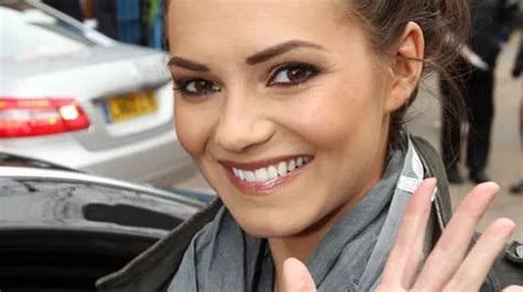 Loved Up Kara Tointon All Smiles As She Appears On This Morning