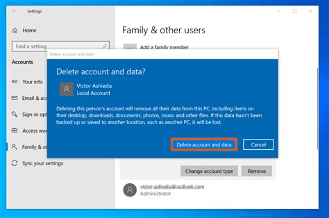 How To Delete Administrator Account Windows 10