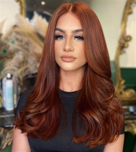 Copper Hair With Lowlights Idea Copper Blonde Hair Color Hair Color