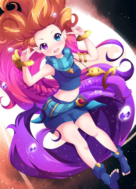 Zoe League Of Legends By Inkspirate Lol League Of Legends League Of Legends Characters