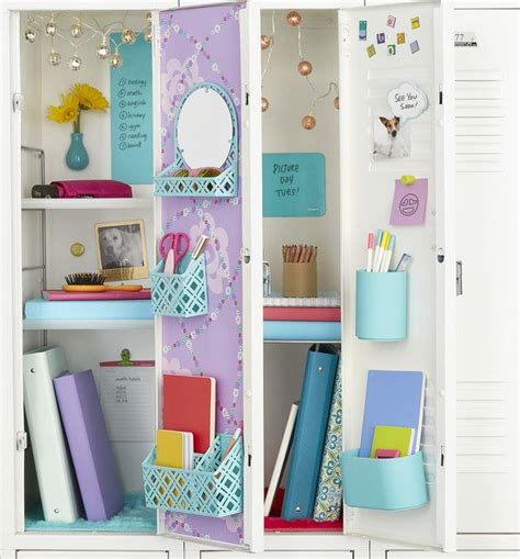 4 Fab Back To School Locker Organization Tips With The Container Store