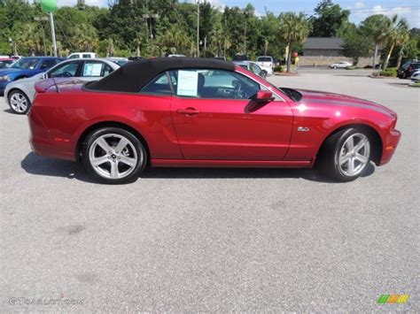 2014 Ruby Red Ford Mustang Gt Convertible 93482827 Photo 10