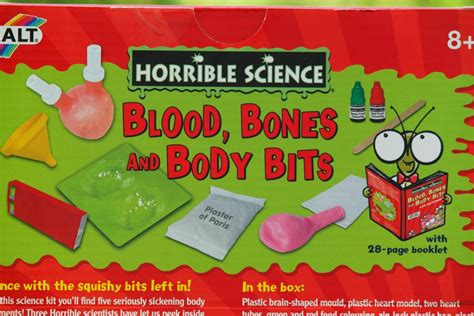 Kit Experimente Galt Horrible Science Blood Bones And Body Bits Test