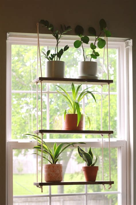 Window Plant Shelf Hanging Window Shelf 3 Tiered Window Etsy