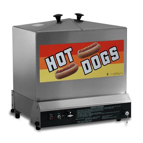 Hot Dog Steamer Super Steamin Demon Gold Medal 8012