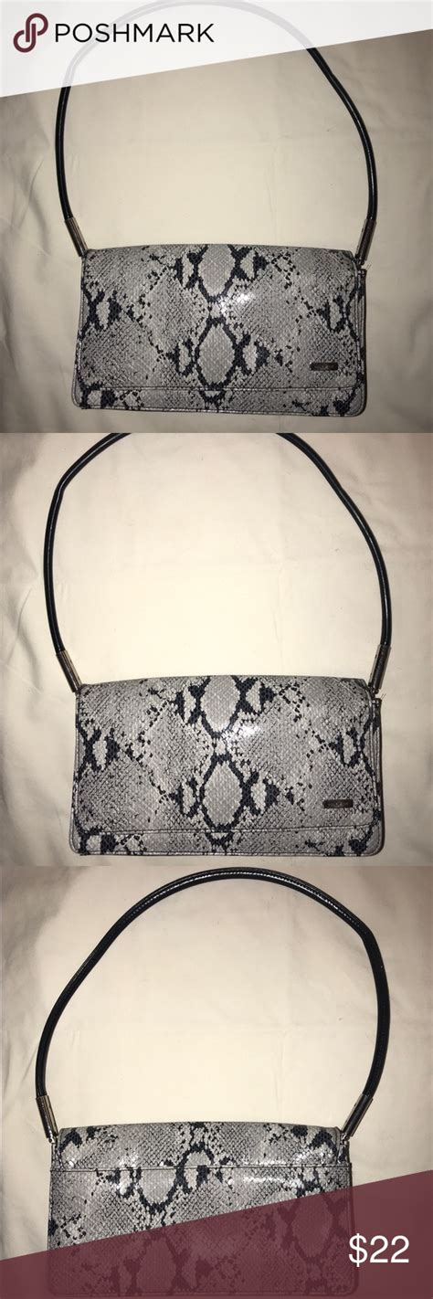 ⭐️vtg Nine West Handbag Like New ️ Nine West Purses Snakeskin