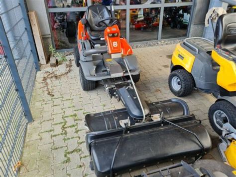Husqvarna P524 Professional Front Mower With Tk 522 Attachment Combi