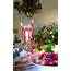 How To Revive Your Christmas Table Decorations With Pink  The Middle