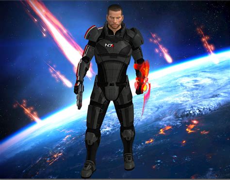 Commander Shepard Mass Effect Xnalara By Sanek Ccol On Deviantart