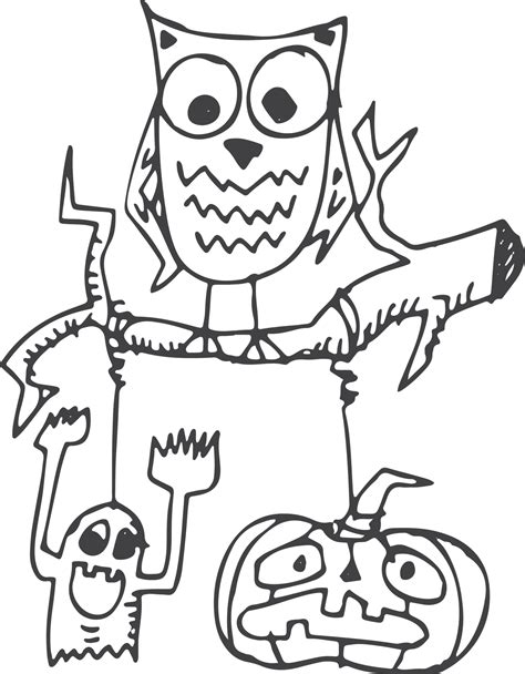 Halloween Coloring Book Pngs For Free Download