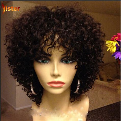 Human hair wigs are among the most natural looking wigs available, simply because they are truly natural hair! Short-Human-Hair-Wigs-Brazilian-Human-Hair-Short-Curly ...