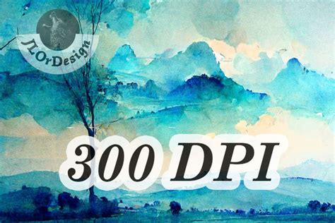 Light Blue Watercolor Landscape Graphic By Jlordesign · Creative Fabrica